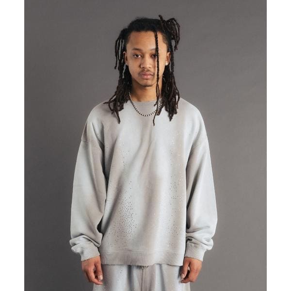 ロイヤル閃光電球（ROYAL FLASH）/FR(13)NDS／フレンズ／STONE SW CREWNECK