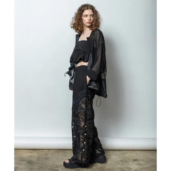 ロイヤルフラッシュ（ROYAL FLASH）/AULA AILA／アウラアイラ／CUTWORK EMBROIDERED PANTS_6