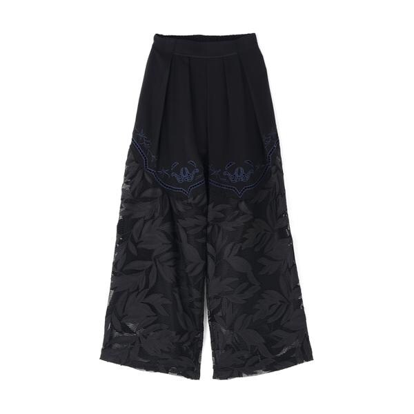 ロイヤルフラッシュ（ROYAL FLASH）/AULA AILA／アウラアイラ／CUTWORK EMBROIDERED PANTS_9