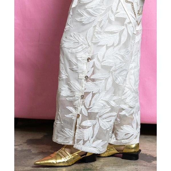 ロイヤルフラッシュ（ROYAL FLASH）/AULA AILA／アウラアイラ／CUTWORK EMBROIDERED PANTS_18