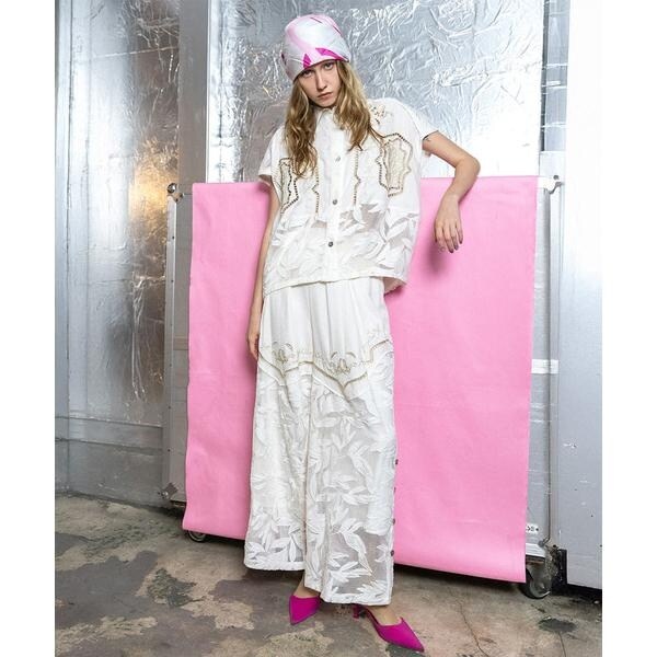 ロイヤルフラッシュ（ROYAL FLASH）/AULA AILA／アウラアイラ／CUTWORK EMBROIDERED PANTS_19