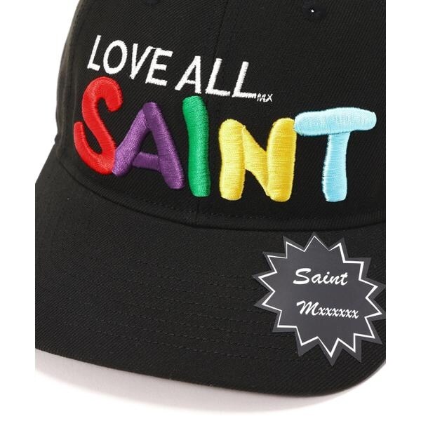 【NEW】ロイヤルフラッシュ（ROYAL FLASH）/SAINT MICHAEL／セントマイケル／CAP／LOVE ALL／BLACK_3