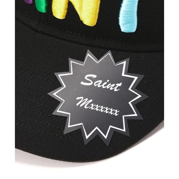 【NEW】ロイヤルフラッシュ（ROYAL FLASH）/SAINT MICHAEL／セントマイケル／CAP／LOVE ALL／BLACK_4