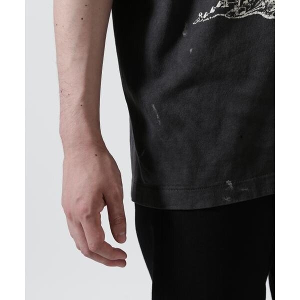 ロイヤルフラッシュ（ROYAL FLASH）/SAINT MICHAEL／セントマイケル／SS T−SHIRT／TREE／BLACK_8