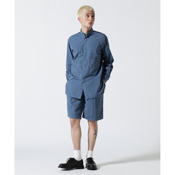 ガーデン（GARDEN）/YOKE／ヨーク／Garment Dye Stripe Belted Wide