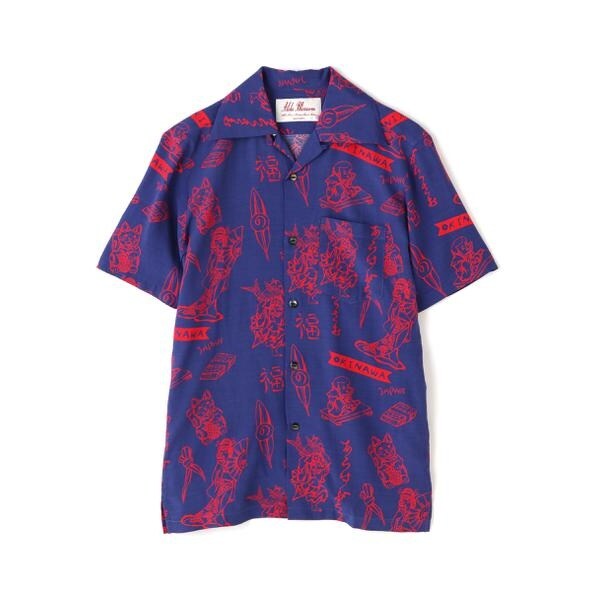 ガーデン（GARDEN）/Aloha Blossom／アロハブロッサム／Minsa Argyle Aloha Shirts_7