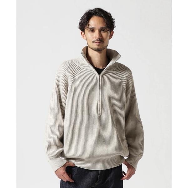 ガーデン（GARDEN）/Toironier／トワロニエ／Half Zip Knit