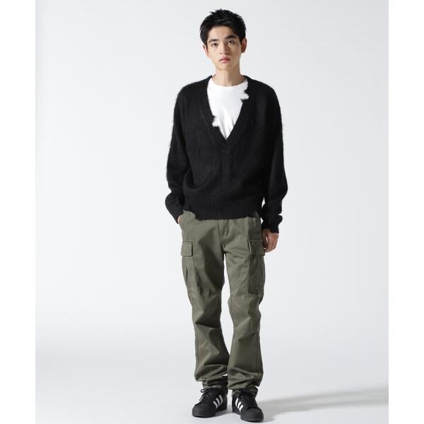 ガーデン（GARDEN）/Toironier／トワロニエ／mohair v neck knit