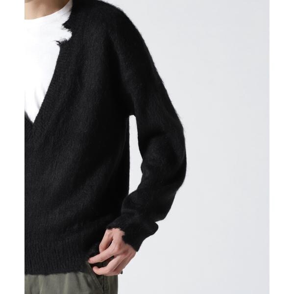 ガーデン（GARDEN）/Toironier／トワロニエ／mohair v neck knit