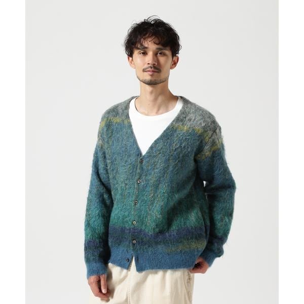 ガーデン（GARDEN）/YOKE／ヨーク／KID MOHAIR WOOL BRUSHED TREE JAQUARD CARD