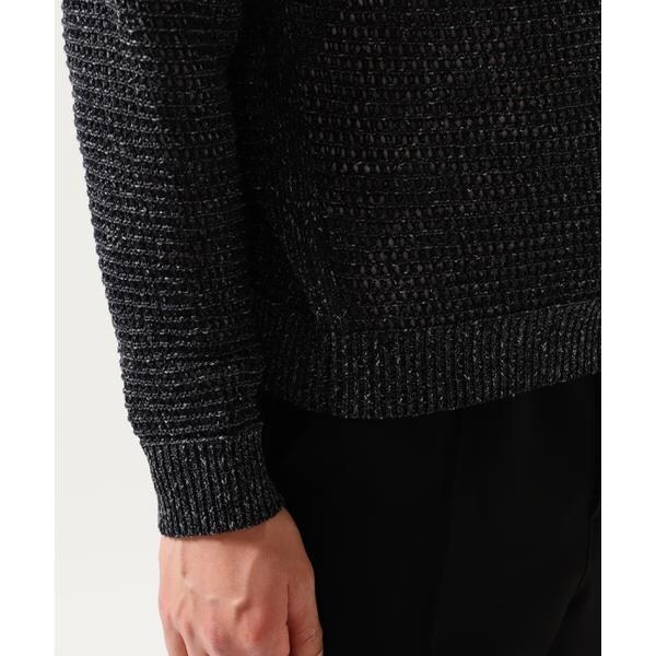 ガーデン（GARDEN）/YOKE／ヨーク／MESH KNITTED CREWNECK SWEATER_8