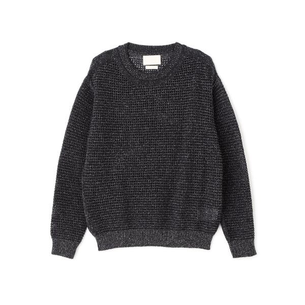 ガーデン（GARDEN）/YOKE／ヨーク／MESH KNITTED CREWNECK SWEATER_9