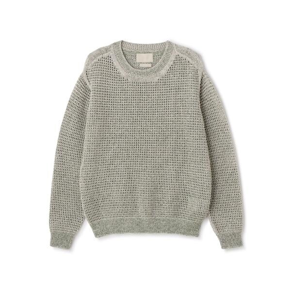 ガーデン（GARDEN）/YOKE／ヨーク／MESH KNITTED CREWNECK SWEATER_15
