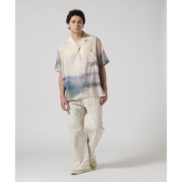 ガーデン（GARDEN）/YOKE／ヨーク／LANDSCAPE OPEN COLLER SHIRT_5