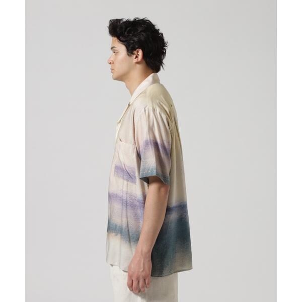 ガーデン（GARDEN）/YOKE／ヨーク／LANDSCAPE OPEN COLLER SHIRT_6