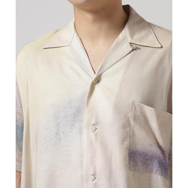 ガーデン（GARDEN）/YOKE／ヨーク／LANDSCAPE OPEN COLLER SHIRT_8