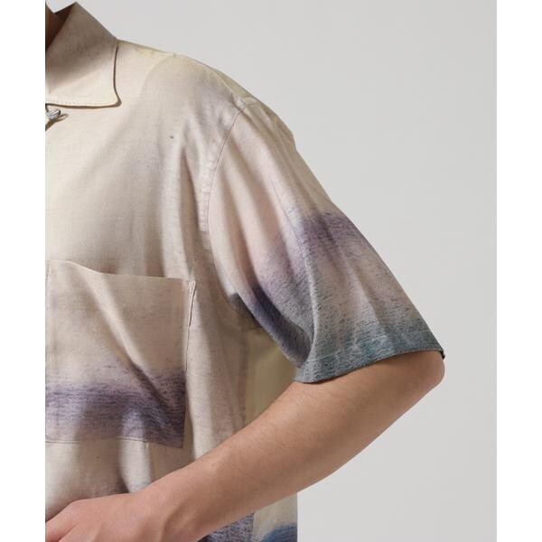 ガーデン（GARDEN）/YOKE／ヨーク／LANDSCAPE OPEN COLLER SHIRT_9