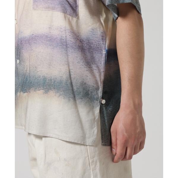 ガーデン（GARDEN）/YOKE／ヨーク／LANDSCAPE OPEN COLLER SHIRT_10