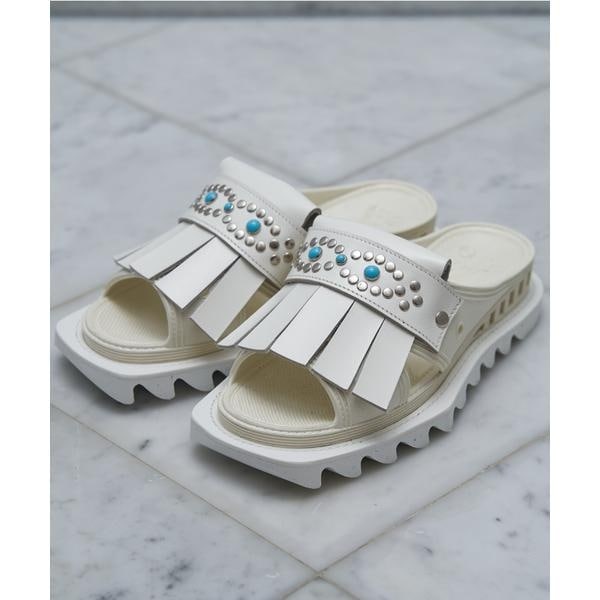 ガーデン（GARDEN）/BENCH／ベンチ／BENSAN−D TURQUOISE CHUNKY LOAFER SQUARE