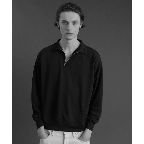 ガーデン（GARDEN）/FOUNDOUR／ファウンダ／HALF ZIP LONG SLEEVE SHIRT