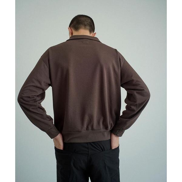 ガーデン（GARDEN）/FOUNDOUR／ファウンダ／HALF ZIP LONG SLEEVE SHIRT