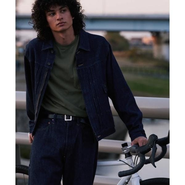 ガーデン（GARDEN）/FOUNDOUR／ファウンダ／LOOSELY WOVEN DENIM BLOUSON