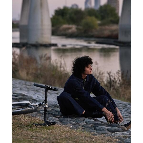 ガーデン（GARDEN）/FOUNDOUR／ファウンダ／LOOSELY WOVEN DENIM BLOUSON_2