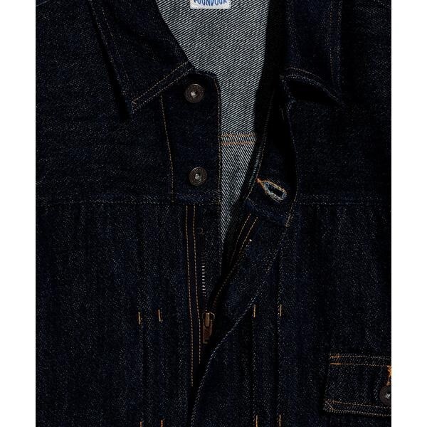 ガーデン（GARDEN）/FOUNDOUR／ファウンダ／LOOSELY WOVEN DENIM BLOUSON_7