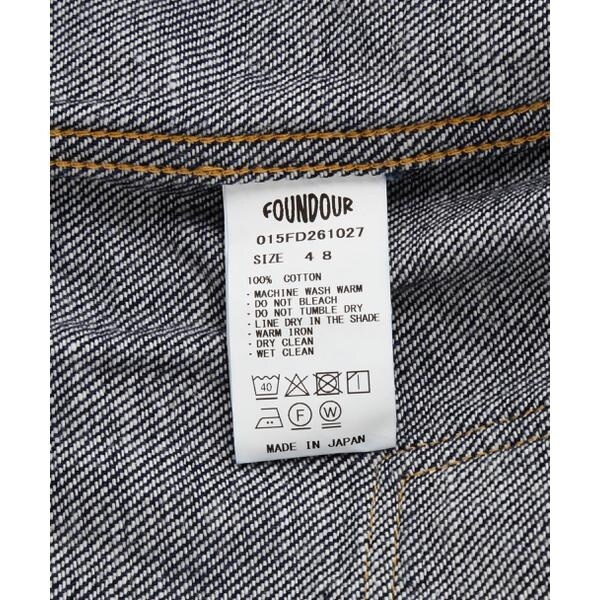 ガーデン（GARDEN）/FOUNDOUR／ファウンダ／LOOSELY WOVEN DENIM BLOUSON_12