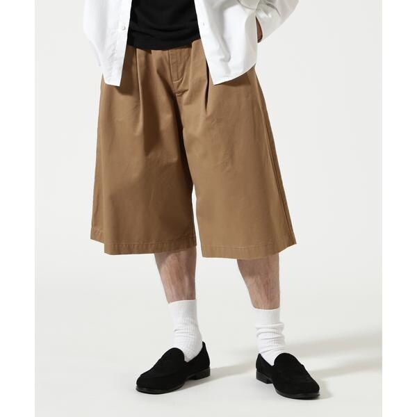 【NEW】ガーデン（GARDEN）/Toironier／トワロニエ／2TUCK LONG SHORTS
