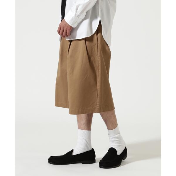 【NEW】ガーデン（GARDEN）/Toironier／トワロニエ／2TUCK LONG SHORTS_5