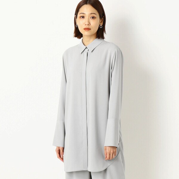 コムサ（COMME CA）/〔Ｓサイズ〕ドライトリアセクロス　ロングシャツの通販は