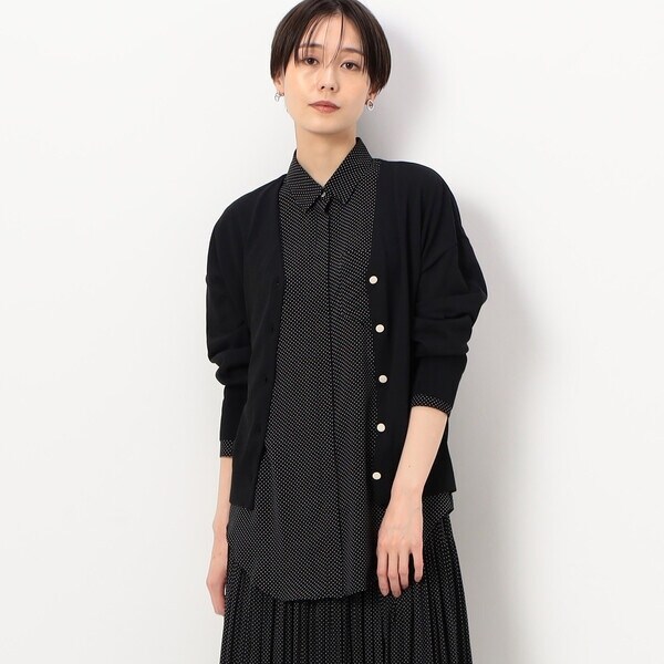 コムサ/〔 TALLサイズ 〕 ベーシックニット カーディガン 16,038円