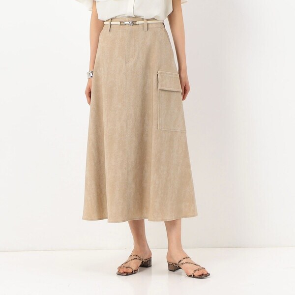 コムサ/ツイル柄ハイテンション スカートの通販は