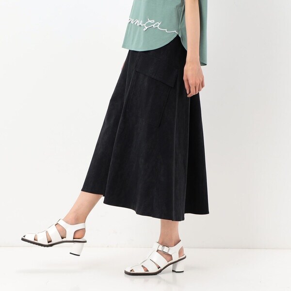 コムサ/ツイル柄ハイテンション スカートの通販は