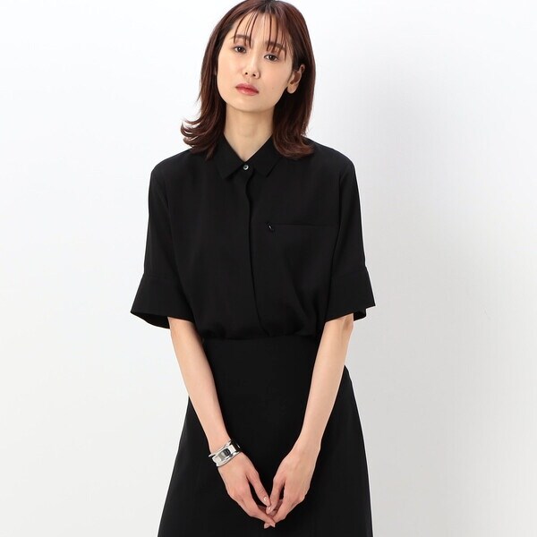 コムサ/〔 TALLサイズ 〕 【セットアップ対応】ドライトリアセクロス シャツの通販は