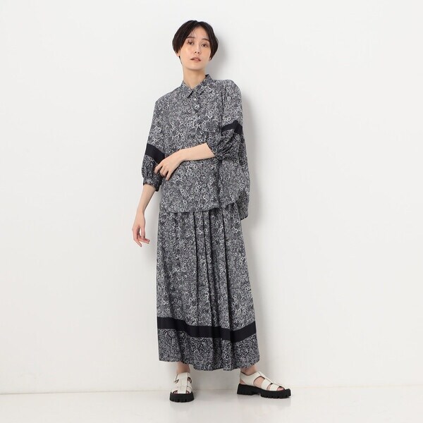 コムサ（COMME CA）/〔 TALLサイズ 〕 マーガレットフラワープリント