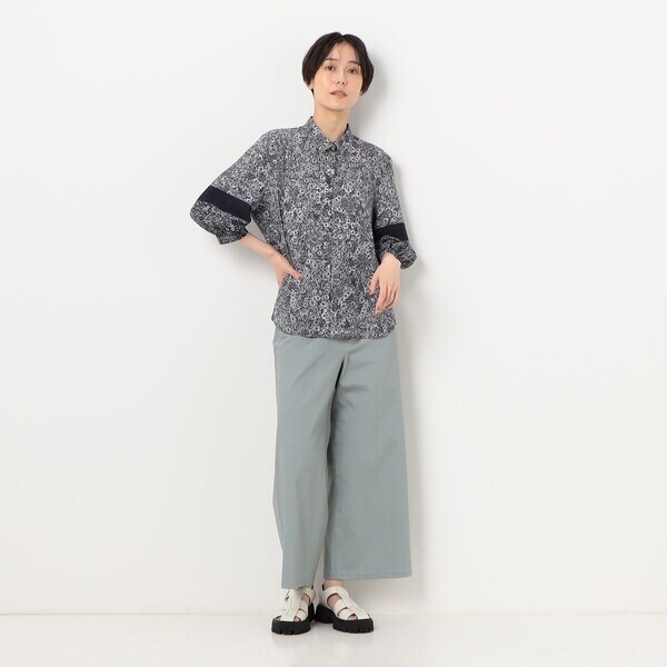 コムサ（COMME CA）/〔 TALLサイズ 〕 マーガレットフラワープリント シャツ_3