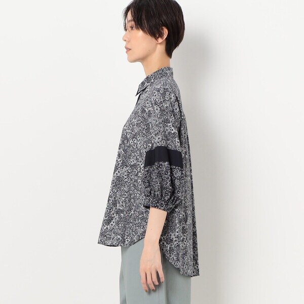 コムサ（COMME CA）/〔 TALLサイズ 〕 マーガレットフラワープリント シャツ_8