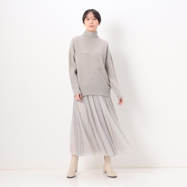 コムサ（COMME CA）/【リバーシブル】ソフトチュール スカートの