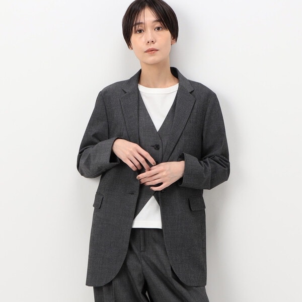 コムサ（COMME CA）/【セットアップ対応】ピンヘッド２ＷＡＹストレッチ シングルジャケットの通販は