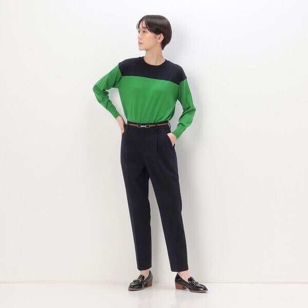 コムサ（COMME CA）/【セットアップ対応】ポリエステルツイル パンツの