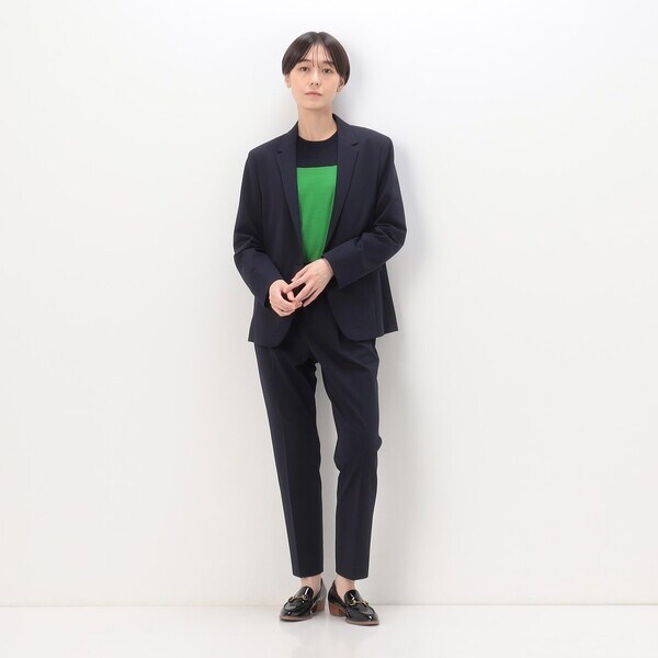 コムサ（COMME CA）/【セットアップ対応】ポリエステルツイル パンツ コムサ（COMME CA）/【セットアップ対応】ポリエステルツイル パンツの