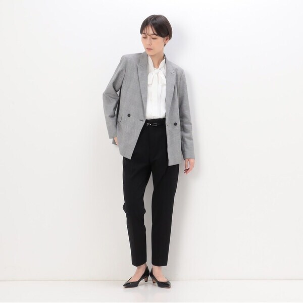 コムサ（COMME CA）/【セットアップ対応】グレンチェックストレッチ ジャケット コムサ（COMME CA）/〔 Sサイズ 〕 【セットアップ対応】グレン