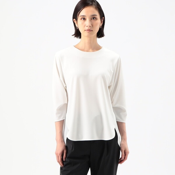 コムサ（COMME CA）/マットストレッチポンチ プルオーバーの通販は 13,024円