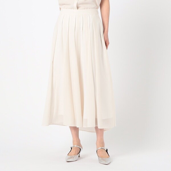 コムサ（COMME CA）/【 一部WEB限定カラー セットアップ対応 】フィネスボイル スカート ブライトリーセットアップ