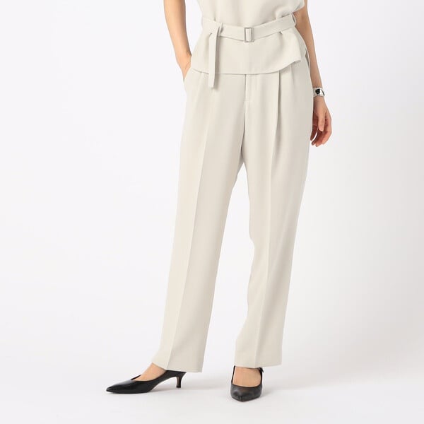 コムサ（COMME CA）/【セットアップ対応】アチェローザダブルクロス パンツ