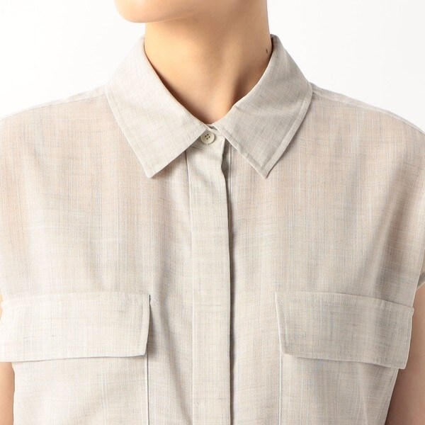 コムサ（COMME CA）/シアーボイル シャツワンピースの通販はau PAY