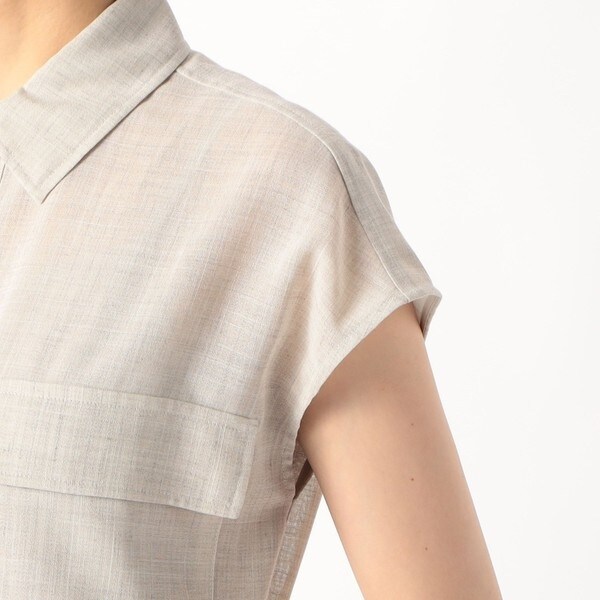 コムサ（COMME CA）/シアーボイル シャツワンピースの通販はau PAY