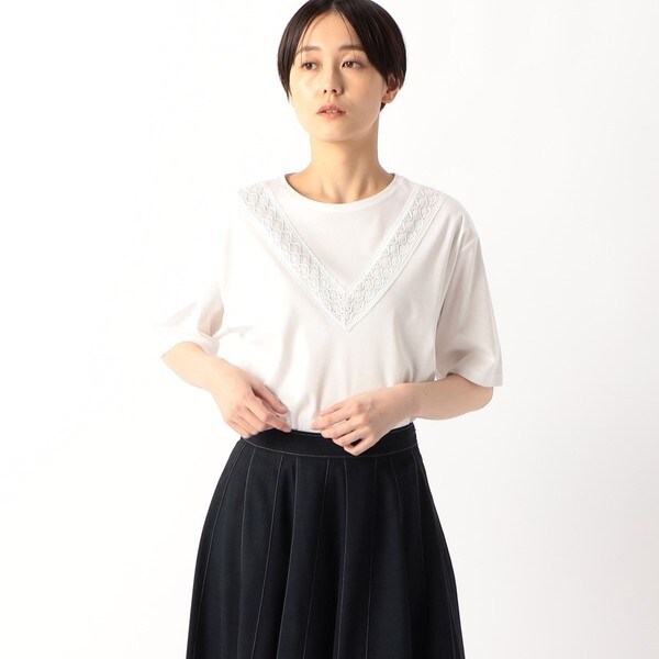 コムサ（COMME CA）/スムース Tシャツ